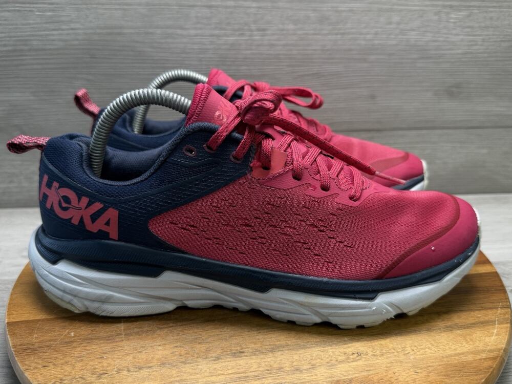 Hoka Challenger ATR 6 Pink Black Trail Running Shoes 1106512 JOSP Womens 9.5 B